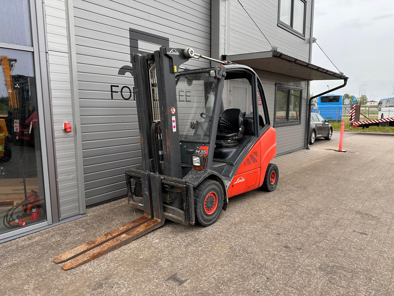 Linde H35T - Gasni viljuškar: slika 1 Linde H35T - Gasni viljuškar: slika 1