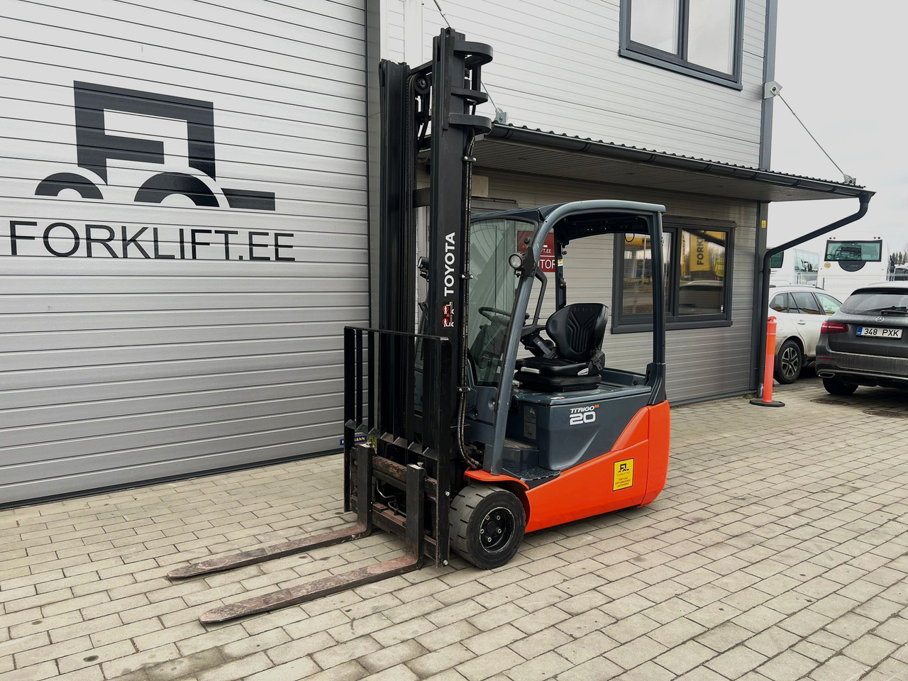 Toyota 8FBE20T - Električni viljuškar: slika 1 Toyota 8FBE20T - Električni viljuškar: slika 1