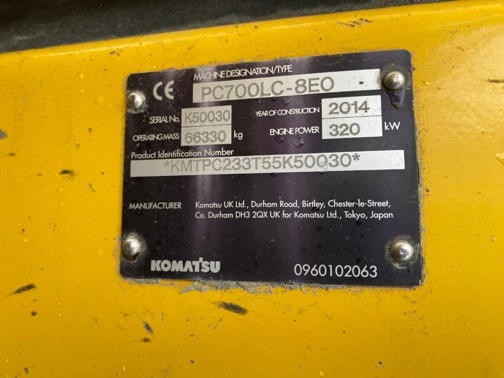 Komatsu PC 700-8EO - Bager guseničar: slika 5 Komatsu PC 700-8EO - Bager guseničar: slika 5