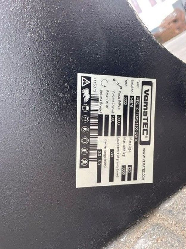VemaTec Forks 1200mm - Viljuška za Oprema za rukovanje materijalima: slika 5 VemaTec Forks 1200mm - Viljuška za Oprema za rukovanje materijalima: slika 5