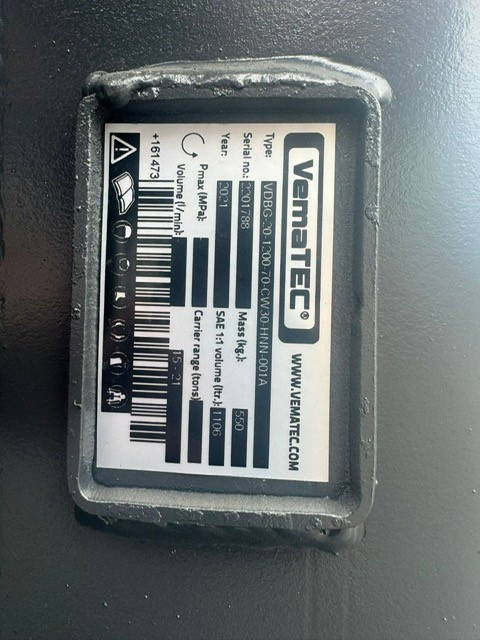 VemaTec NEW CW30 Bucket 1200mm Nieuw Graafbak - Kašika za bager za Građevinska mašina: slika 2 VemaTec NEW CW30 Bucket 1200mm Nieuw Graafbak - Kašika za bager za Građevinska mašina: slika 2