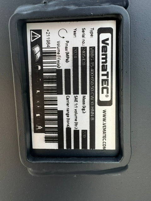 VemaTec New CW30 Bucket 650mm 400mm - Kašika za bager za Građevinska mašina: slika 3 VemaTec New CW30 Bucket 650mm 400mm - Kašika za bager za Građevinska mašina: slika 3