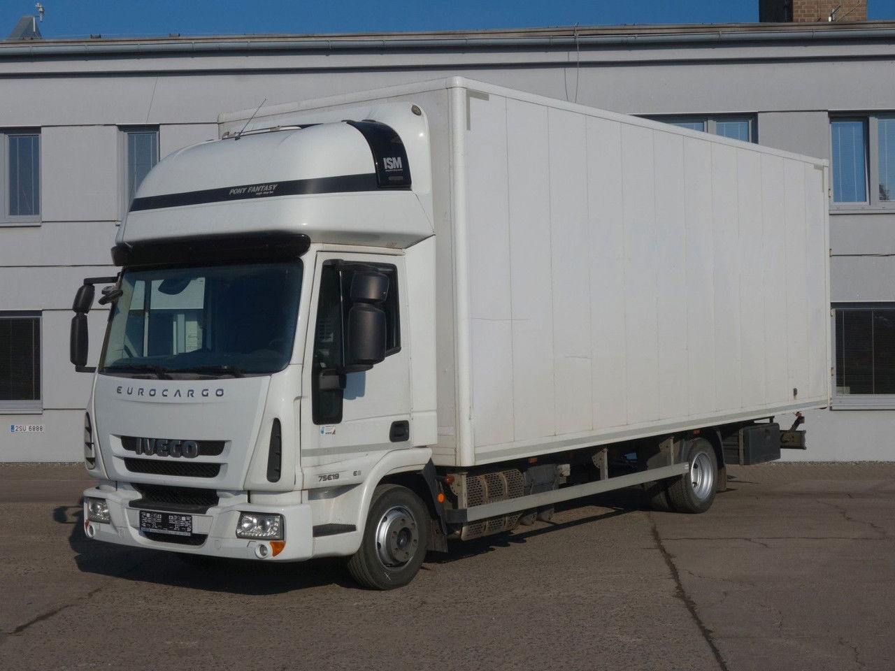 Iveco EuroCargo 75 75E19, 18 Palleten - Kamion sa zatvorenim sandukom: slika 1 Iveco EuroCargo 75 75E19, 18 Palleten - Kamion sa zatvorenim sandukom: slika 1