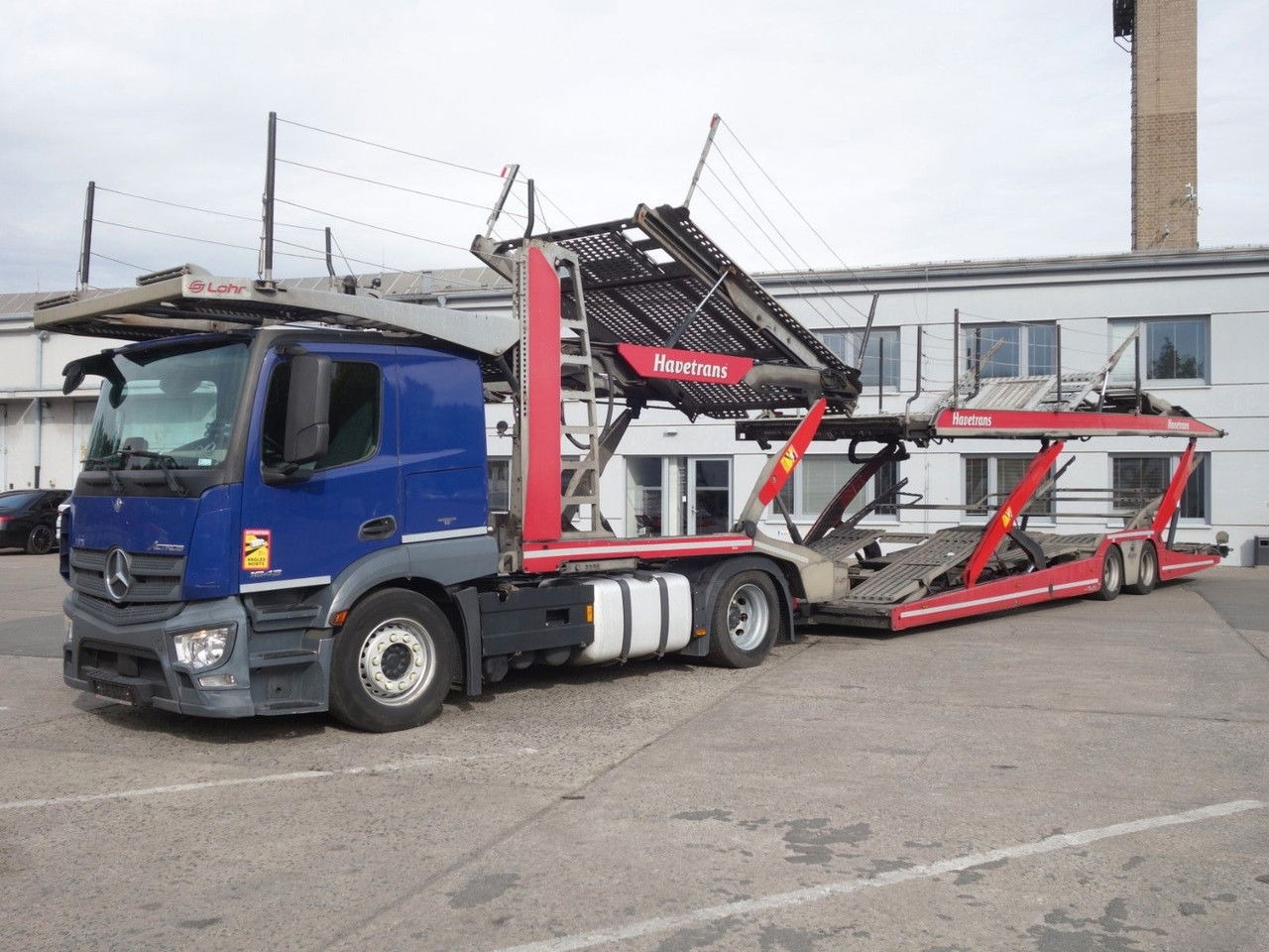 Mercedes-Benz Actros 1843 mit Euro Lohr, Retarder, VDI Certifi - Kamion za prevoz automobila: slika 2 Mercedes-Benz Actros 1843 mit Euro Lohr, Retarder, VDI Certifi - Kamion za prevoz automobila: slika 2