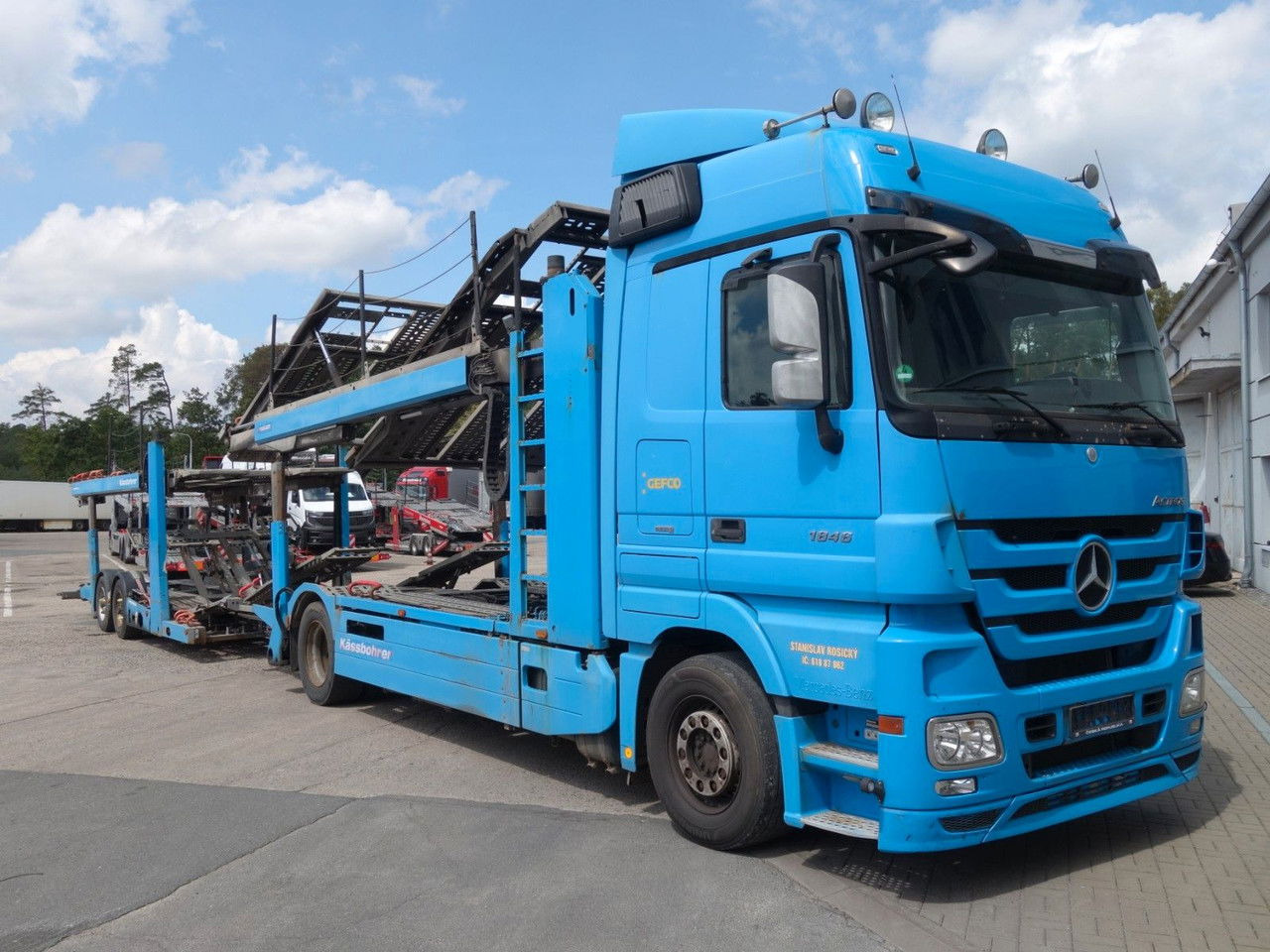 Mercedes-Benz Actros 1846 mit Kässbohrer Metago/Vario - Kamion za prevoz automobila: slika 3 Mercedes-Benz Actros 1846 mit Kässbohrer Metago/Vario - Kamion za prevoz automobila: slika 3