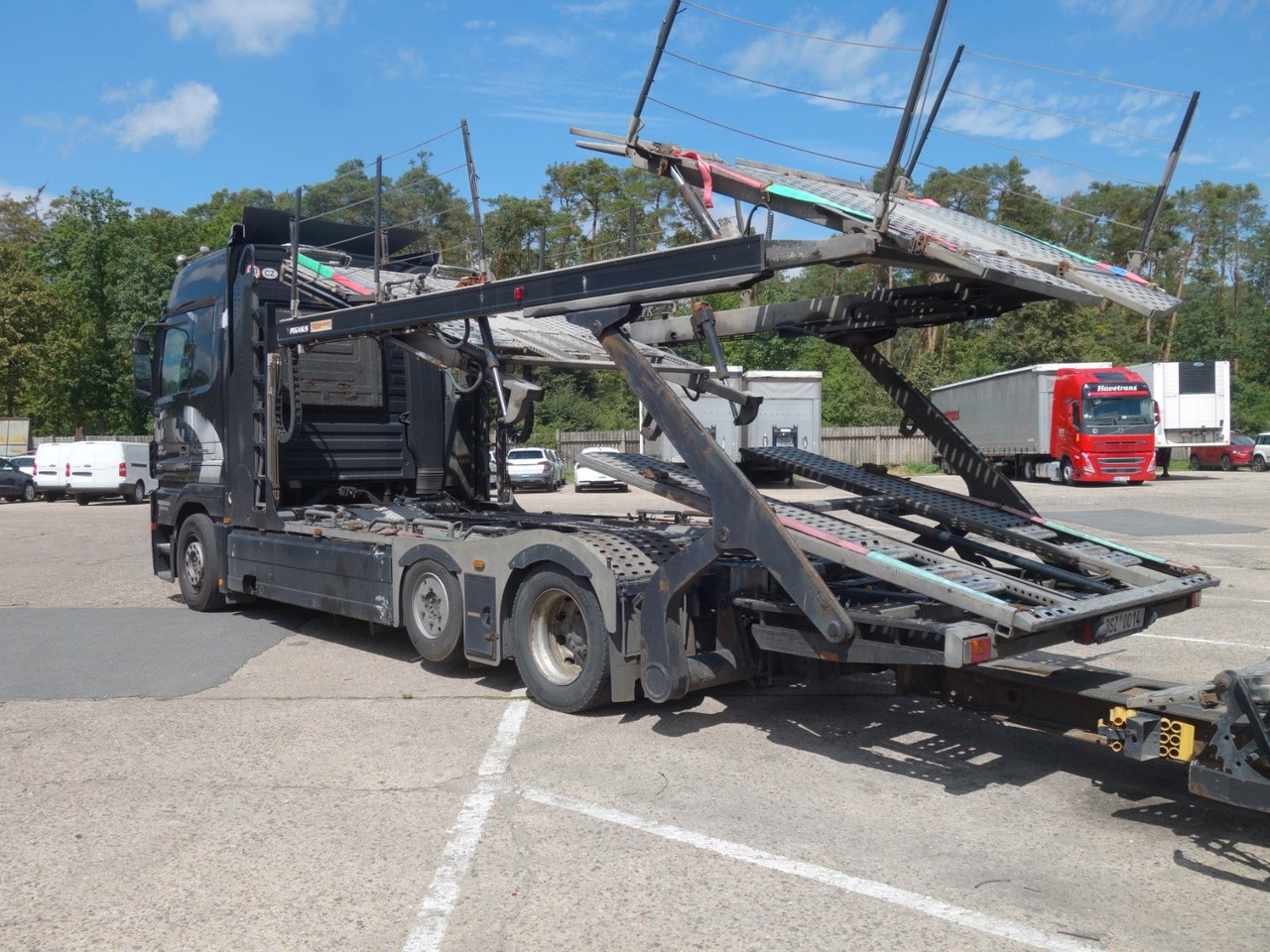 Mercedes-Benz Actros 2446 mit Rolfo für 10 PKW, Retarder - Kamion za prevoz automobila: slika 4 Mercedes-Benz Actros 2446 mit Rolfo für 10 PKW, Retarder - Kamion za prevoz automobila: slika 4