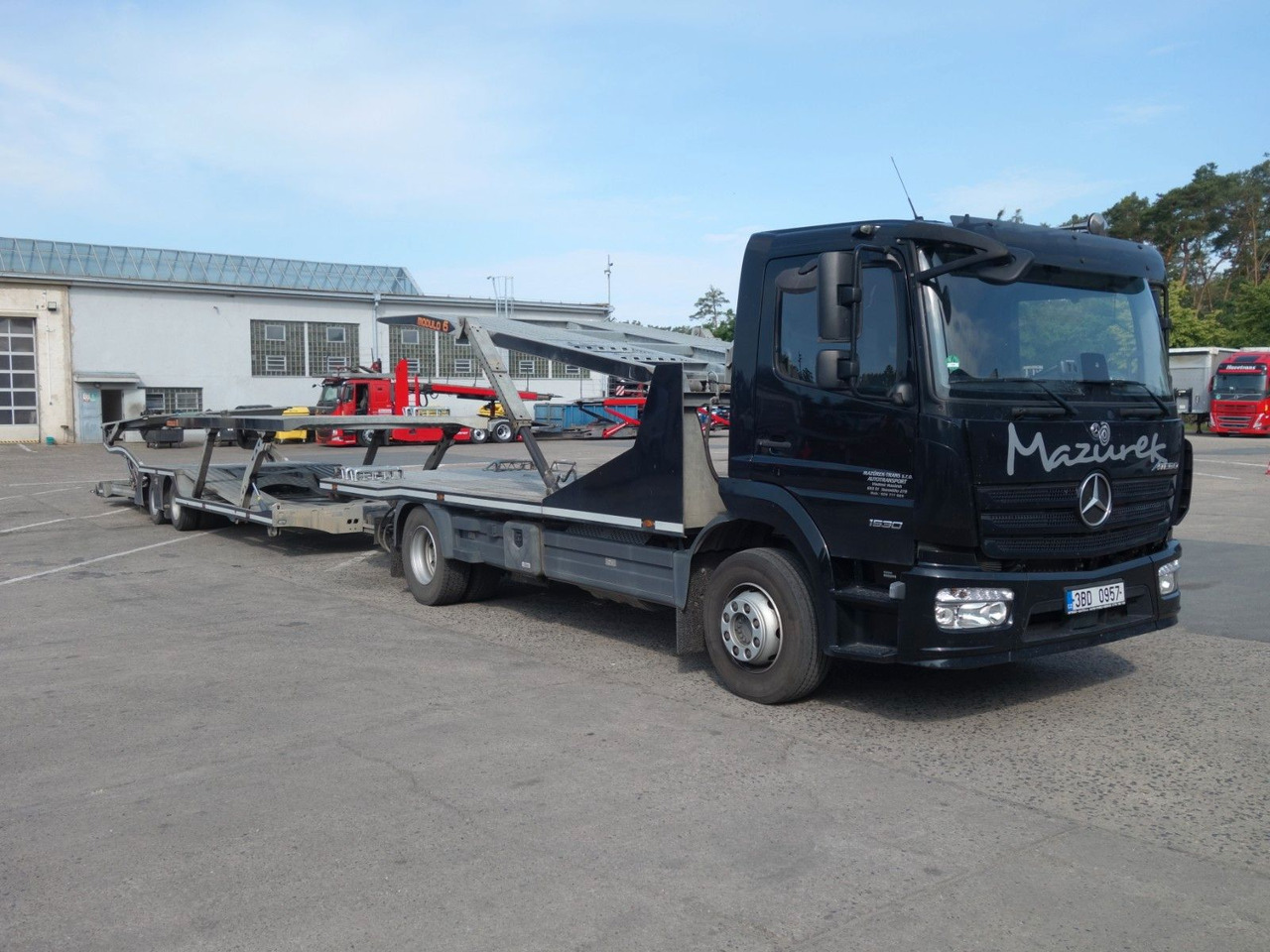 Mercedes-Benz Atego 1530 mit Anhänger für 7 PKW - Kamion za prevoz automobila: slika 2 Mercedes-Benz Atego 1530 mit Anhänger für 7 PKW - Kamion za prevoz automobila: slika 2