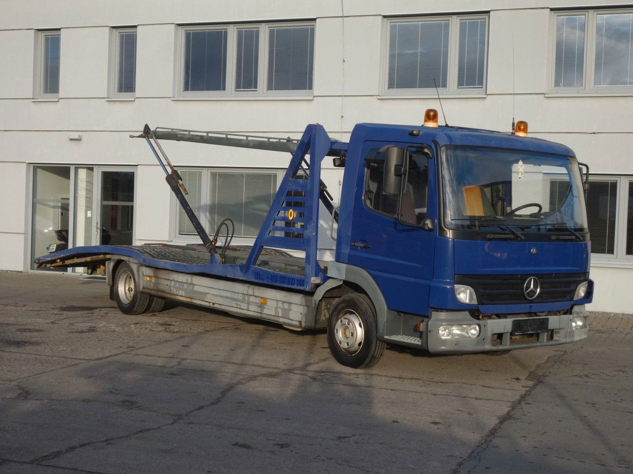 Mercedes-Benz Atego 815 für 2 PKW - Kamion za prevoz automobila: slika 1 Mercedes-Benz Atego 815 für 2 PKW - Kamion za prevoz automobila: slika 1