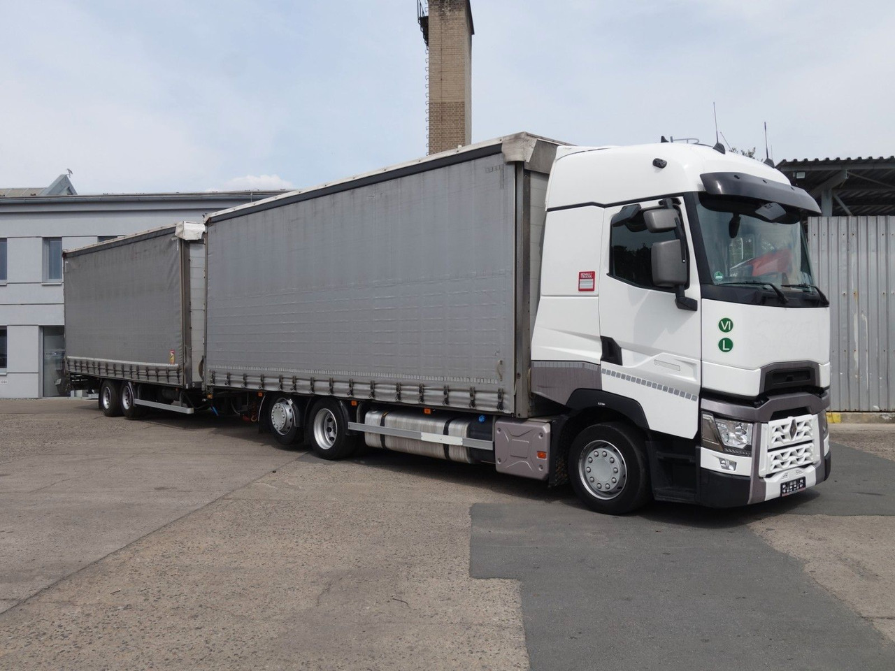 Renault T520 6x2 + trailer, 120m3, 2x Liftachse - Kamion sa ceradom: slika 2 Renault T520 6x2 + trailer, 120m3, 2x Liftachse - Kamion sa ceradom: slika 2