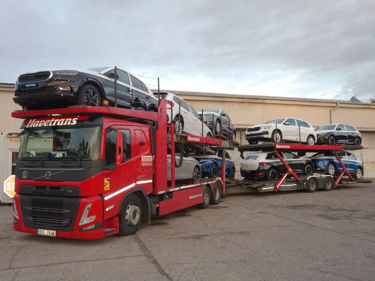 Volvo FM 13 460 6x2 Kässbohrer Metago - Supertrans - Kamion za prevoz automobila: slika 2 Volvo FM 13 460 6x2 Kässbohrer Metago - Supertrans - Kamion za prevoz automobila: slika 2