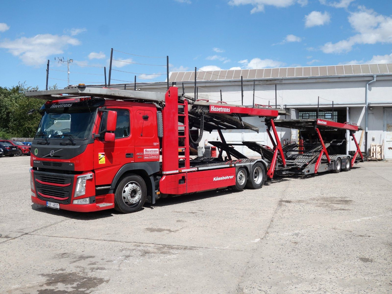Volvo FM13 460 Kässbohrer 6x2 Supertrans / Supertrans - Kamion za prevoz automobila: slika 1 Volvo FM13 460 Kässbohrer 6x2 Supertrans / Supertrans - Kamion za prevoz automobila: slika 1