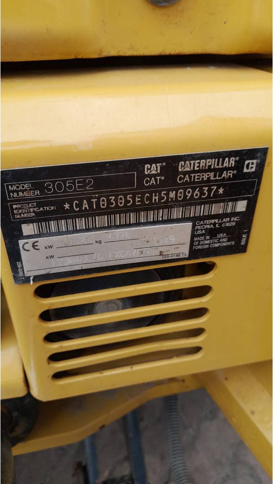 CAT 305E2CR CAT 305E2CR: slika 6
