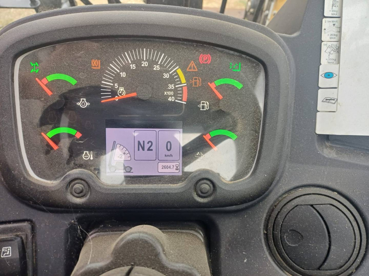 CAT TH3510D - Teleskopski upravljač: slika 5 CAT TH3510D - Teleskopski upravljač: slika 5