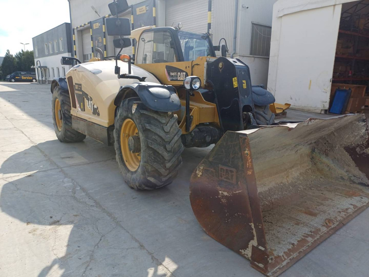 CAT TH407C - Teleskopski upravljač: slika 2 CAT TH407C - Teleskopski upravljač: slika 2