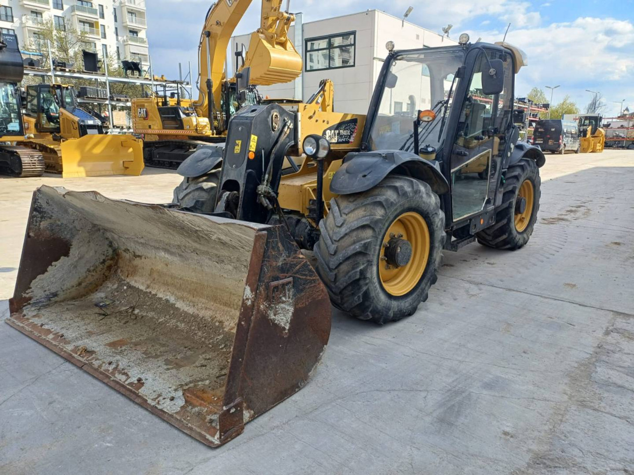 CAT TH407C - Teleskopski upravljač: slika 1 CAT TH407C - Teleskopski upravljač: slika 1