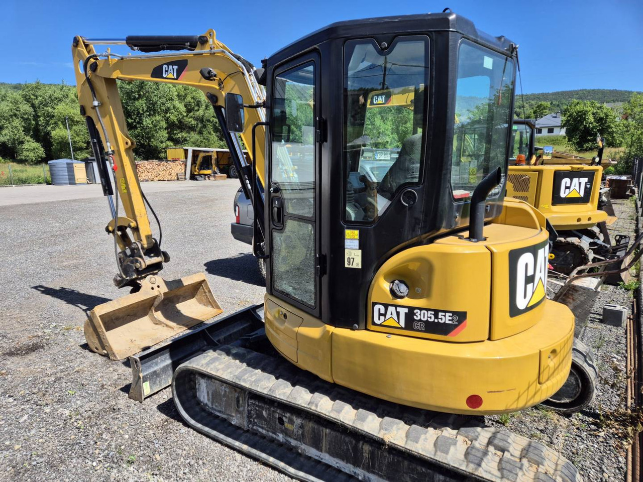 CAT 305.5E2CR - Bager guseničar: slika 4 CAT 305.5E2CR - Bager guseničar: slika 4