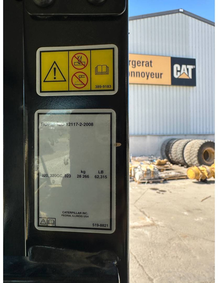 Bager guseničar CAT 323: slika 13 Bager guseničar CAT 323: slika 13