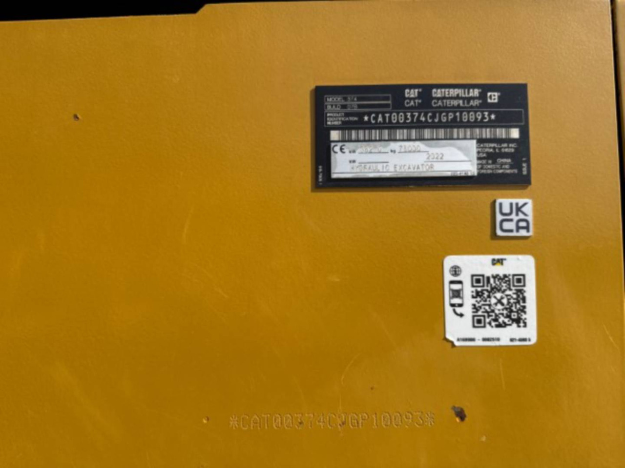 Bager guseničar CAT 374: slika 6 Bager guseničar CAT 374: slika 6