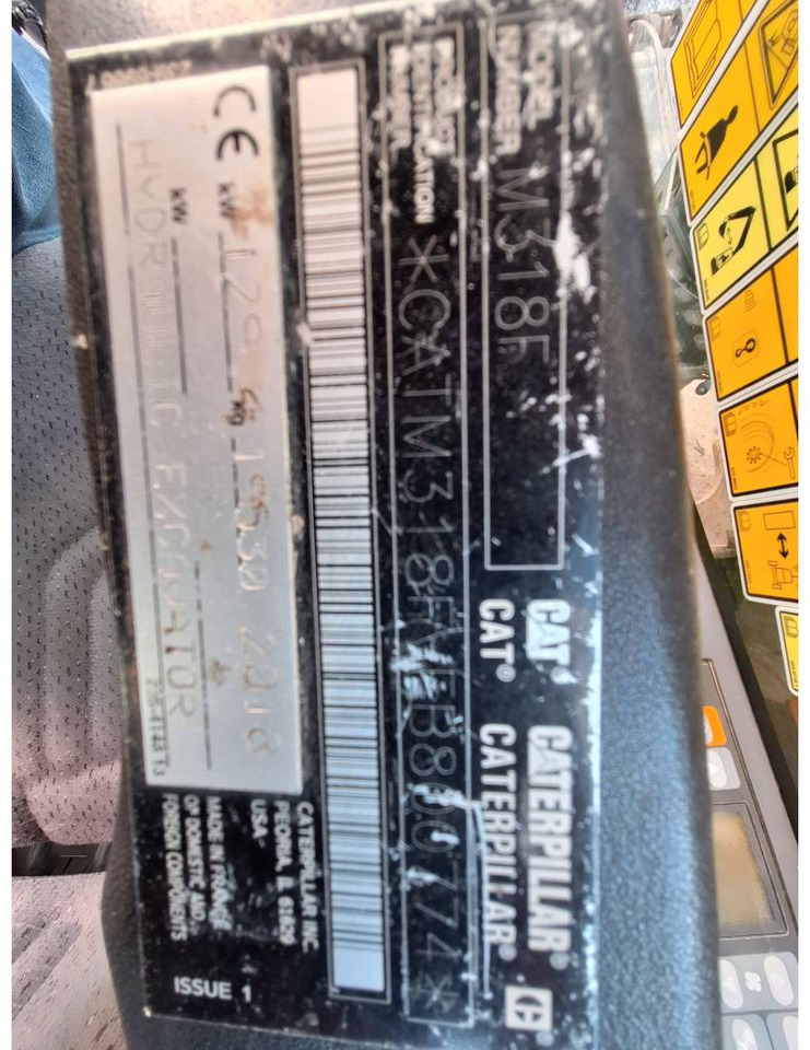 CAT M318F CAT M318F: slika 6