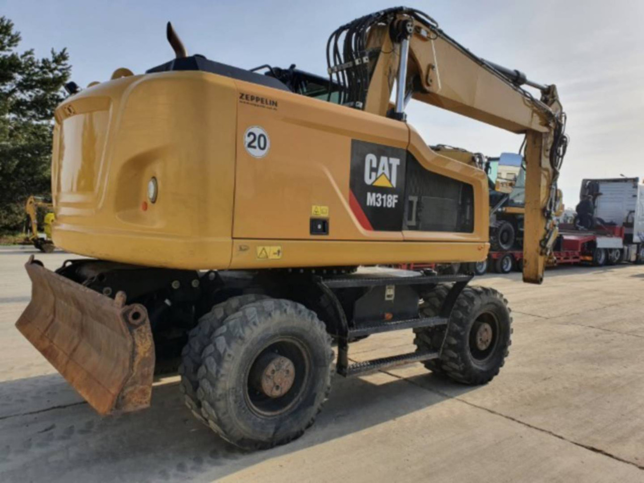 CAT M318F - Bager točkaš: slika 3 CAT M318F - Bager točkaš: slika 3