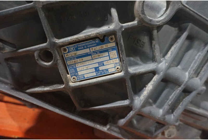 ZF 12AS2130DD TGS - Menjač za Kamion: slika 5 ZF 12AS2130DD TGS - Menjač za Kamion: slika 5