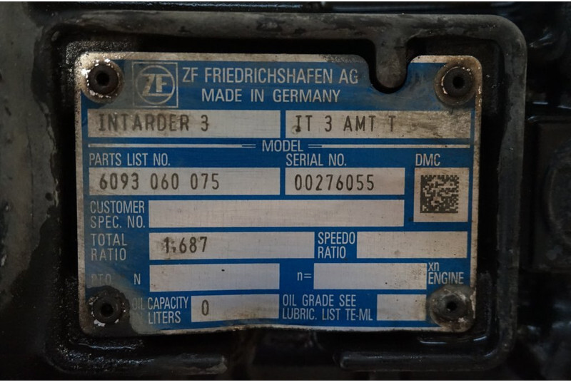 ZF 12AS2331DD+INT3 81.32004-6389 - Menjač za Kamion: slika 5 ZF 12AS2331DD+INT3 81.32004-6389 - Menjač za Kamion: slika 5