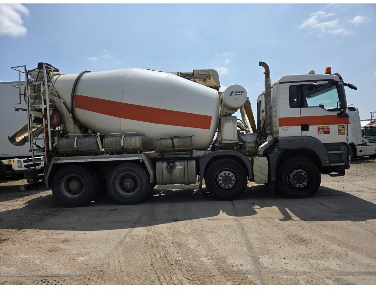 MAN TGS 35.400 8X4 Concrete Mixer Stetter 9m3 Steelsuspension - Mikser za beton: slika 5 MAN TGS 35.400 8X4 Concrete Mixer Stetter 9m3 Steelsuspension - Mikser za beton: slika 5