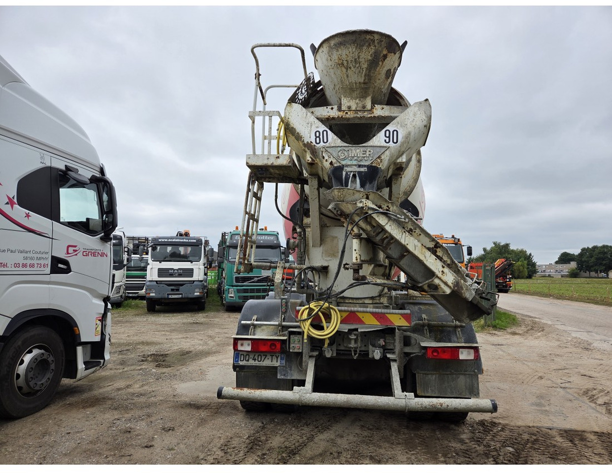 Renault C430 8X4 CONCRETE MIXER MANUAL GEARBOX - Mikser za beton: slika 3 Renault C430 8X4 CONCRETE MIXER MANUAL GEARBOX - Mikser za beton: slika 3