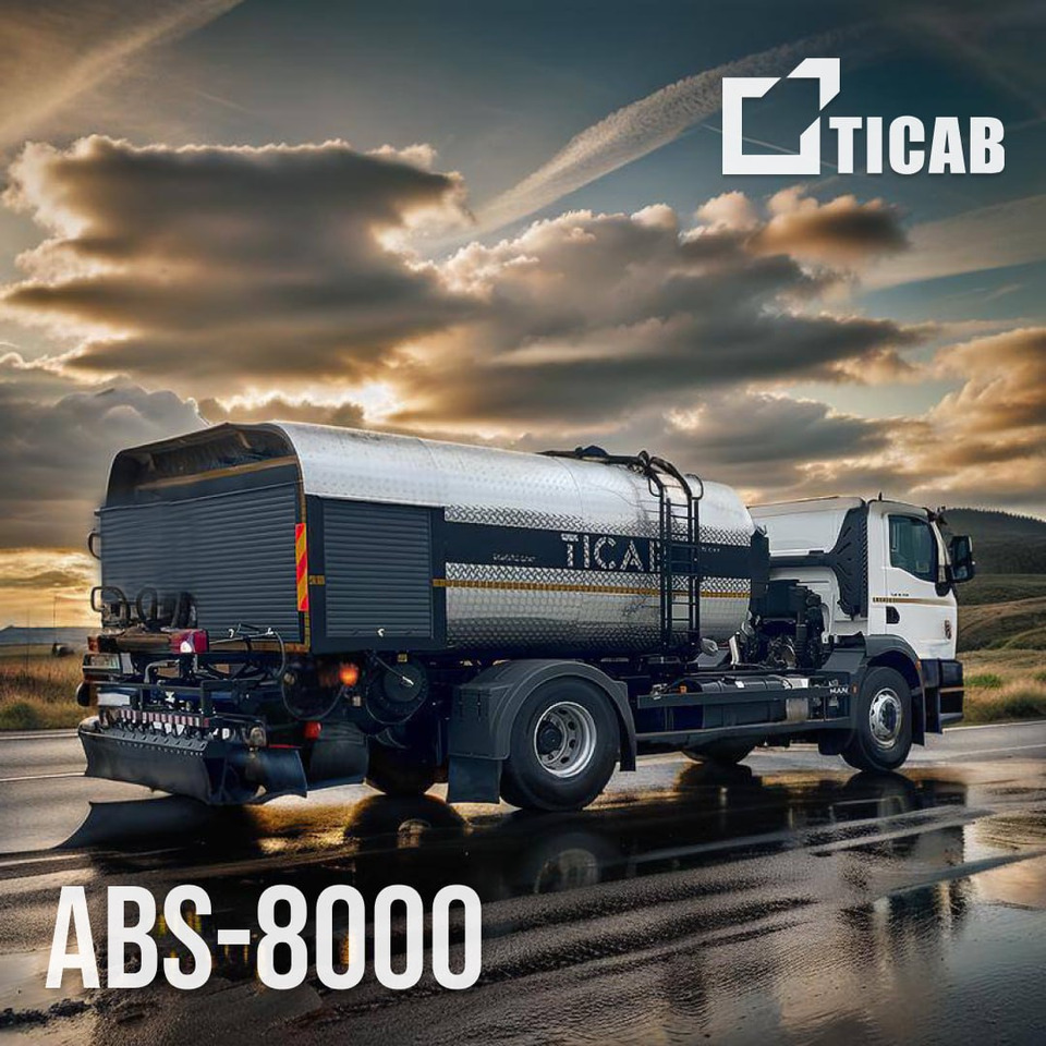 TICAB Asphalt Distributor, 8000 L, Аutonomous Asphalt Sprayer, Manufacturer - Auto pumpa za beton: slika 3 TICAB Asphalt Distributor, 8000 L, Аutonomous Asphalt Sprayer, Manufacturer - Auto pumpa za beton: slika 3