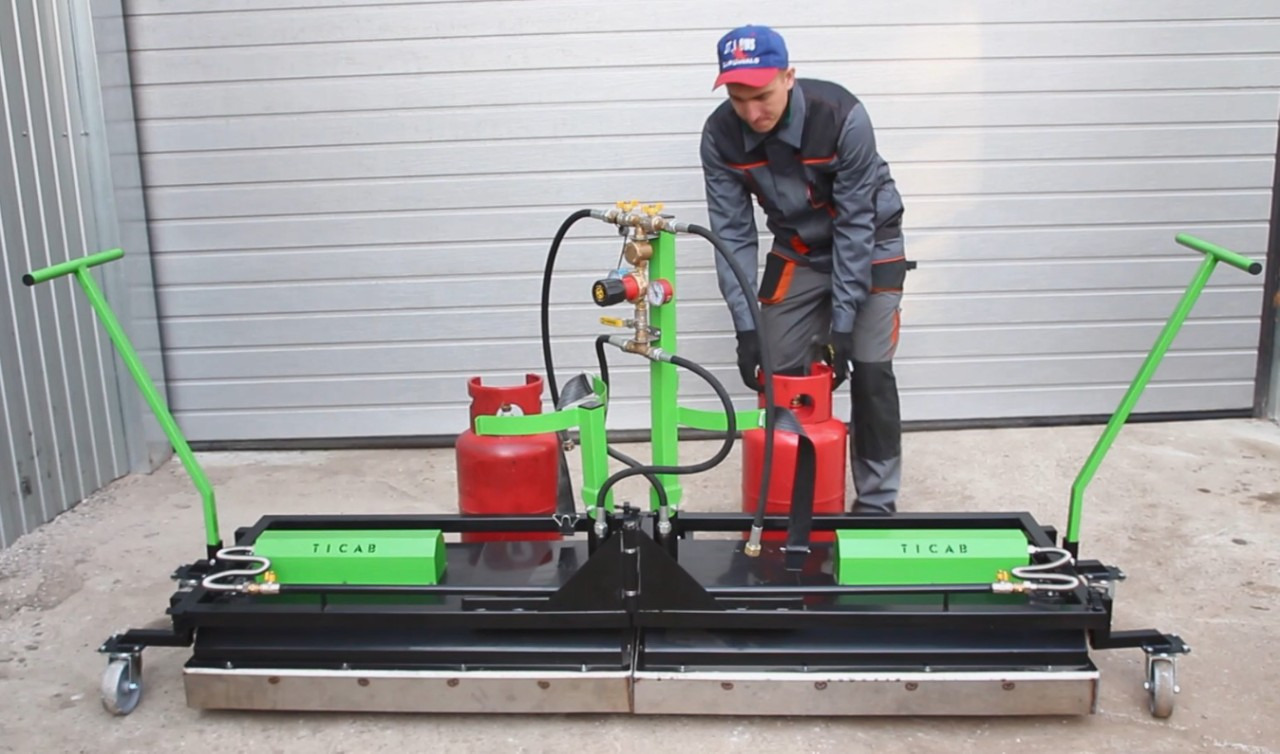 TICAB Portable Asphalt Heater, Infrared Asphalt Heater,120cm×100 cm, Manufacturer - Mašina za asfalt: slika 5 TICAB Portable Asphalt Heater, Infrared Asphalt Heater,120cm×100 cm, Manufacturer - Mašina za asfalt: slika 5