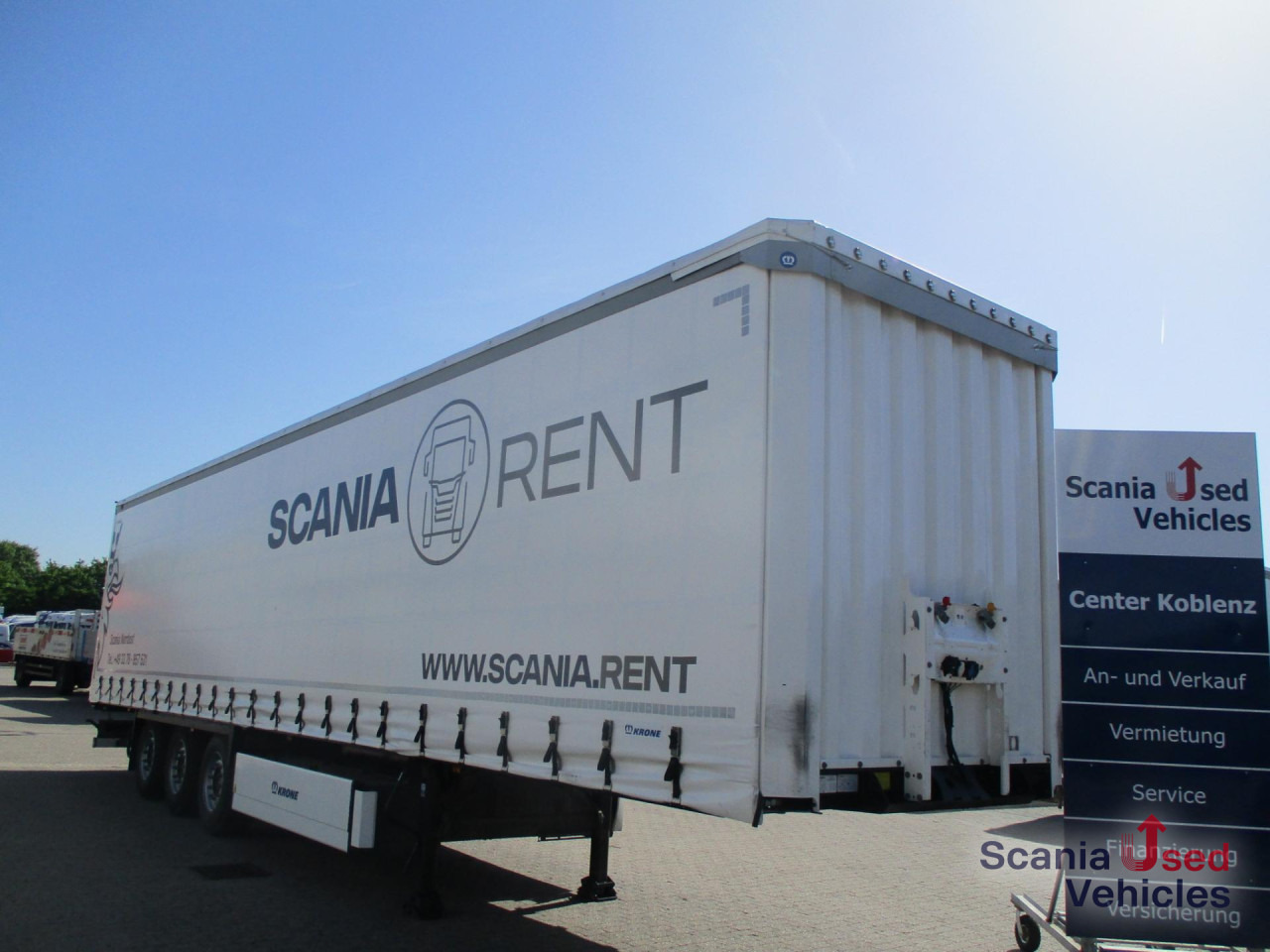 KRONE CURTAINSIDER - STANDARD - LIFTACHSE - PAL-KASTEN - Poluprikolica sa ceradom: slika 1 KRONE CURTAINSIDER - STANDARD - LIFTACHSE - PAL-KASTEN - Poluprikolica sa ceradom: slika 1