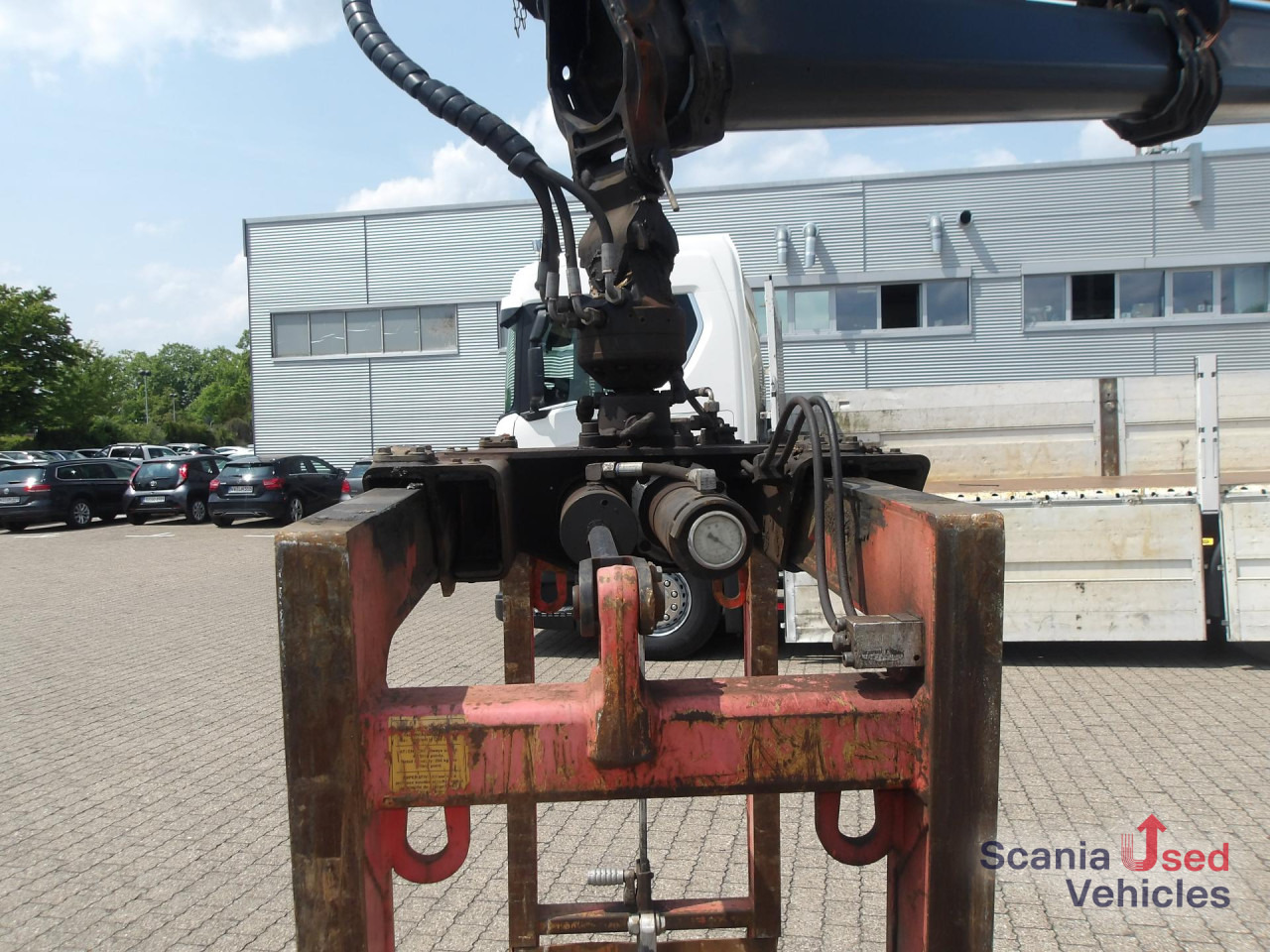 SCANIA R580 - 6x2*4 - V8 - PALFINGER PK 23.001L TEC3 - Kamion sa tovarnim sandukom, Kamion sa dizalicom: slika 3 SCANIA R580 - 6x2*4 - V8 - PALFINGER PK 23.001L TEC3 - Kamion sa tovarnim sandukom, Kamion sa dizalicom: slika 3