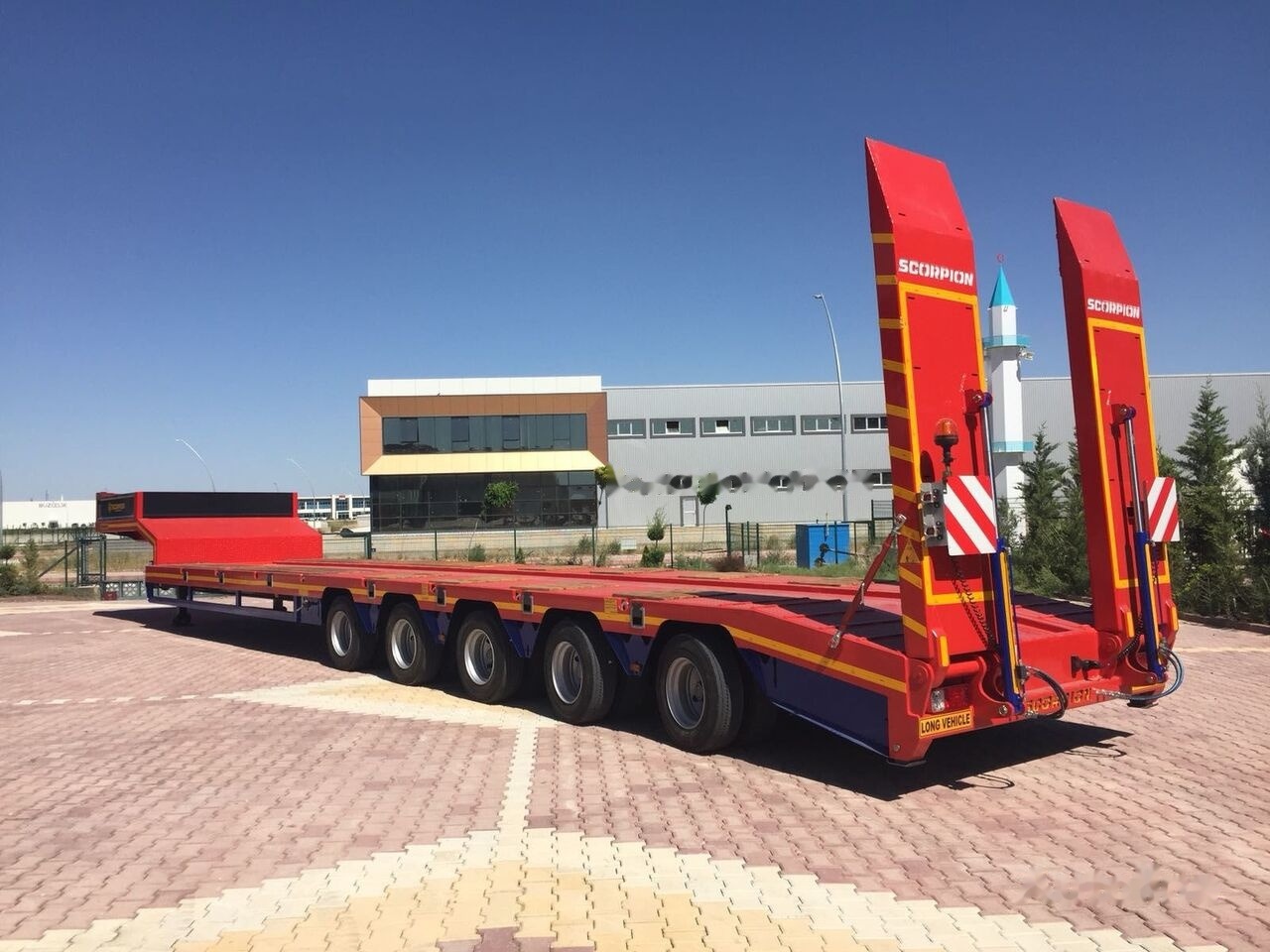 Scorpion Trailer SCORPION TRAILER NEW 5 AXLE LOWBED SEMI TRAILER (MANUFACTURER COMPANY) - Niska poluprikolica za prevoz: slika 5 Scorpion Trailer SCORPION TRAILER NEW 5 AXLE LOWBED SEMI TRAILER (MANUFACTURER COMPANY) - Niska poluprikolica za prevoz: slika 5