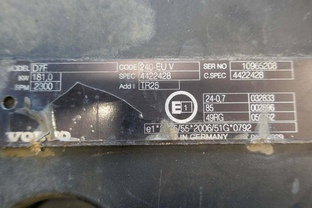 Volvo FL 240 - Motor za Kamion: slika 4 Volvo FL 240 - Motor za Kamion: slika 4