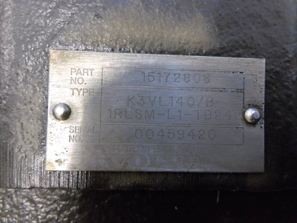 Volvo L180 HL Hydraulik pump, VOE15172808 - Hidraulika za Građevinska mašina: slika 3 Volvo L180 HL Hydraulik pump, VOE15172808 - Hidraulika za Građevinska mašina: slika 3