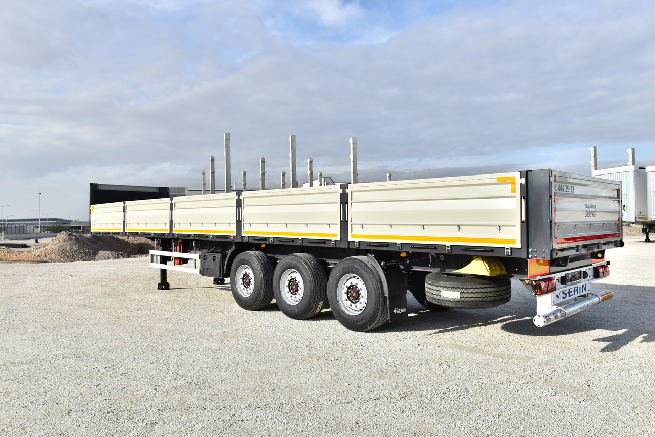 SERIN General Cargo Semi Trailer - Plato poluprikolica: slika 1 SERIN General Cargo Semi Trailer - Plato poluprikolica: slika 1