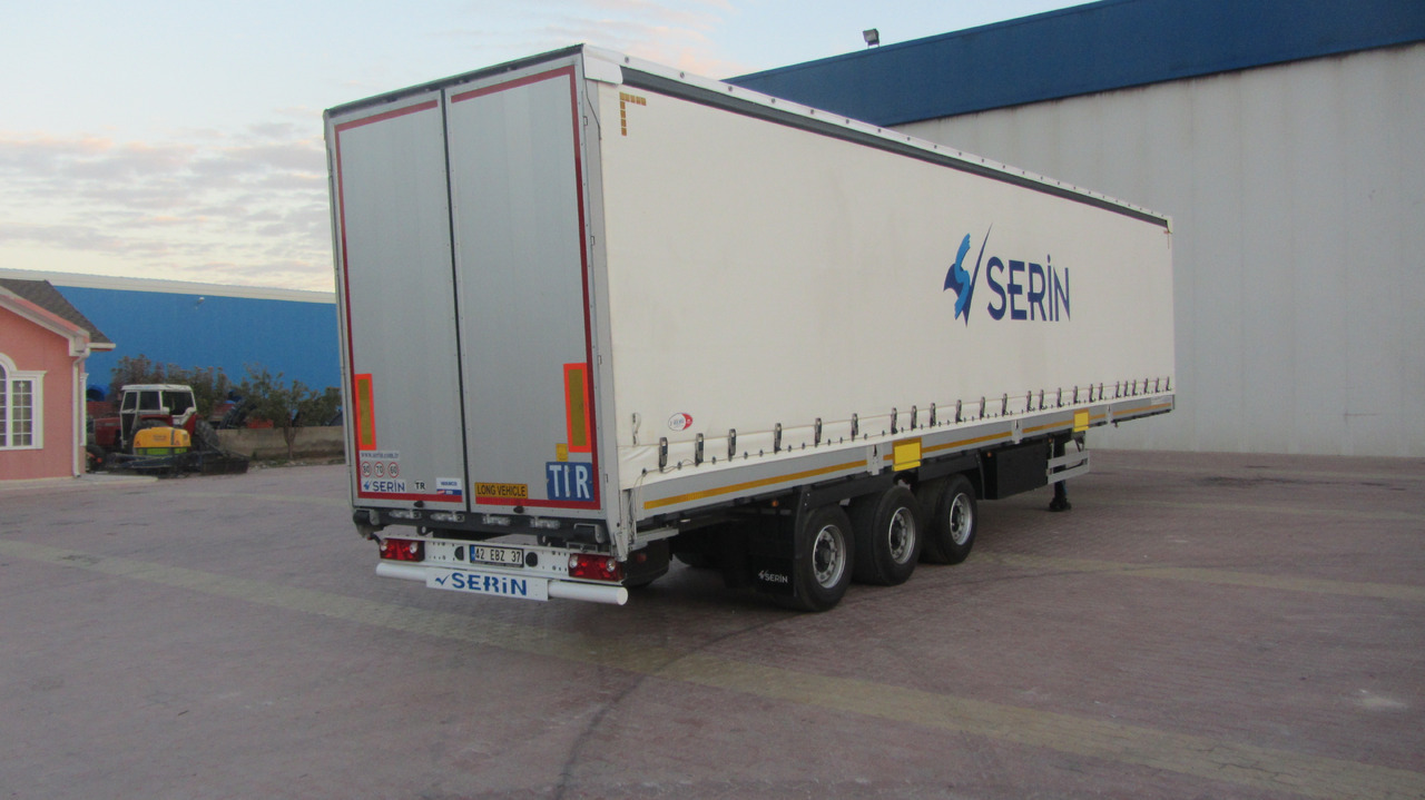 SERIN Optima Curtainsider Semi Trailer - Poluprikolica sa ceradom: slika 2 SERIN Optima Curtainsider Semi Trailer - Poluprikolica sa ceradom: slika 2