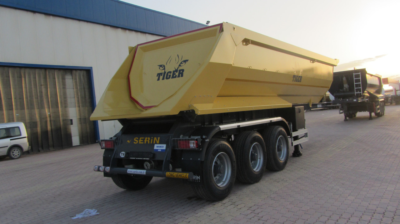 SERIN Tiger Hardox Tipper Semi Trailer 20 m³/24 m³ /28 m³ - Poluprikolica istovarivača: slika 2 SERIN Tiger Hardox Tipper Semi Trailer 20 m³/24 m³ /28 m³ - Poluprikolica istovarivača: slika 2