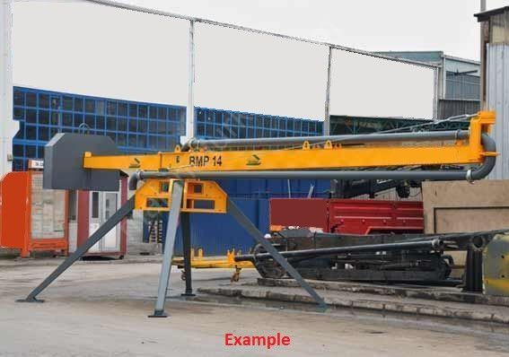 Atabey BMP14 14m, stationary pump, placing boom - Auto pumpa za beton: slika 2 Atabey BMP14 14m, stationary pump, placing boom - Auto pumpa za beton: slika 2