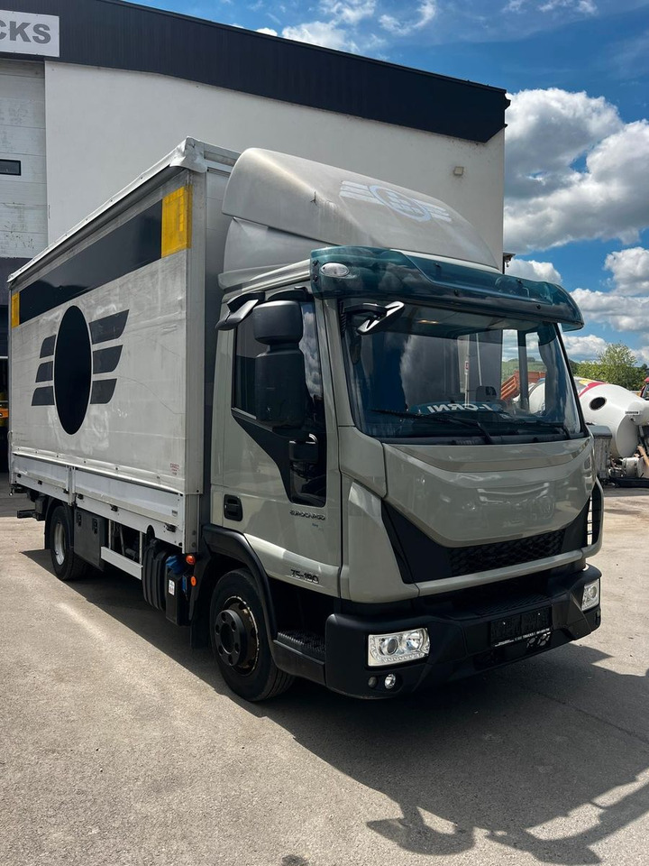 Iveco 75E19 Eurocargo, E6, Ladebordwand - Dostavno vozilo sa ceradom: slika 1 Iveco 75E19 Eurocargo, E6, Ladebordwand - Dostavno vozilo sa ceradom: slika 1