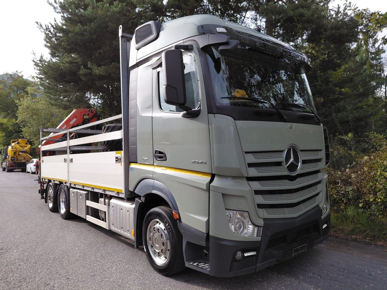 Mercedes-Benz Actros 2545 6x2, E6, Retarder, Effer 265/6S - Kamion sa dizalicom: slika 2 Mercedes-Benz Actros 2545 6x2, E6, Retarder, Effer 265/6S - Kamion sa dizalicom: slika 2