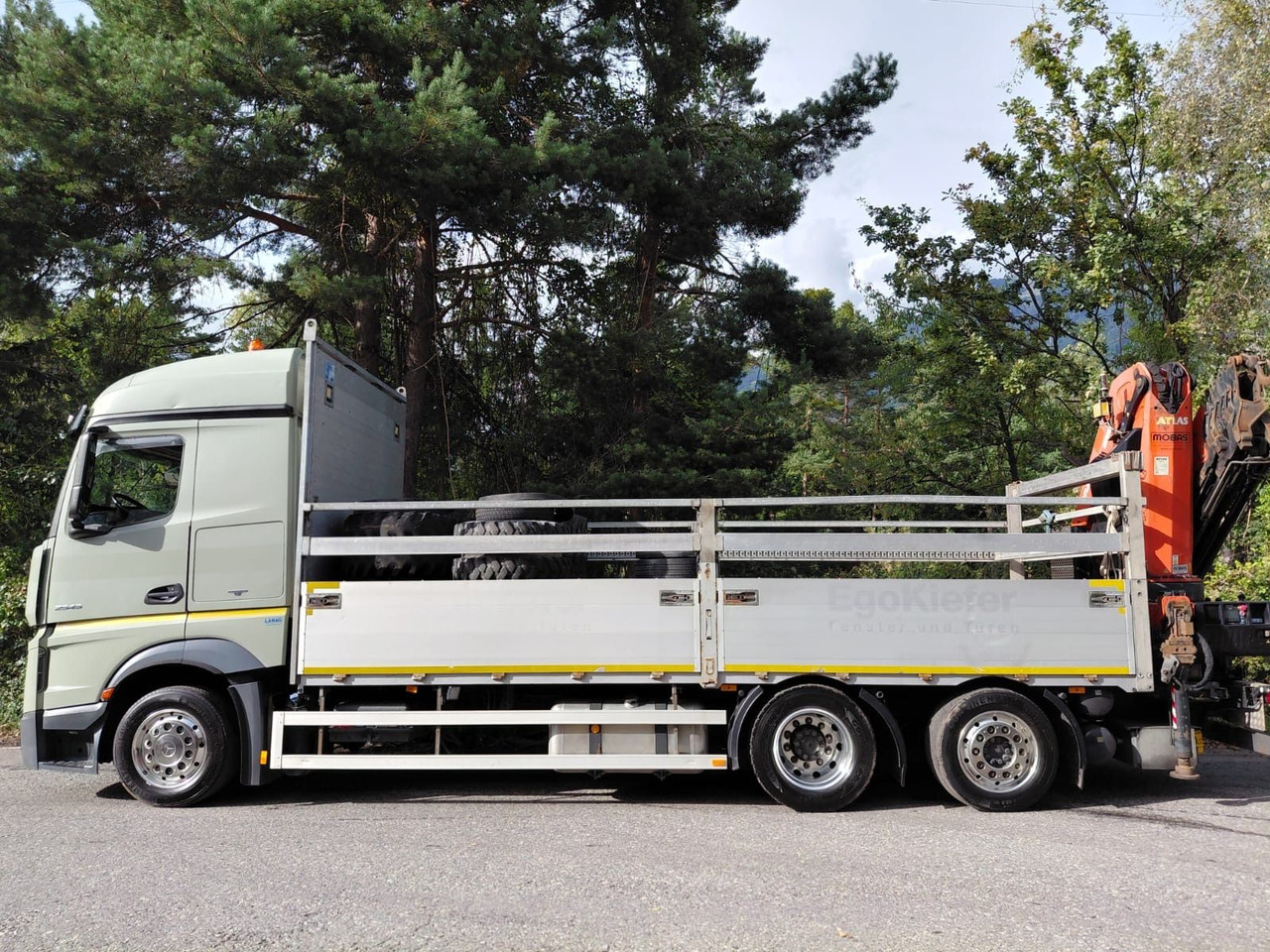 Mercedes-Benz Actros 2545 6x2, E6, Retarder, Effer 265/6S - Kamion sa dizalicom: slika 3 Mercedes-Benz Actros 2545 6x2, E6, Retarder, Effer 265/6S - Kamion sa dizalicom: slika 3