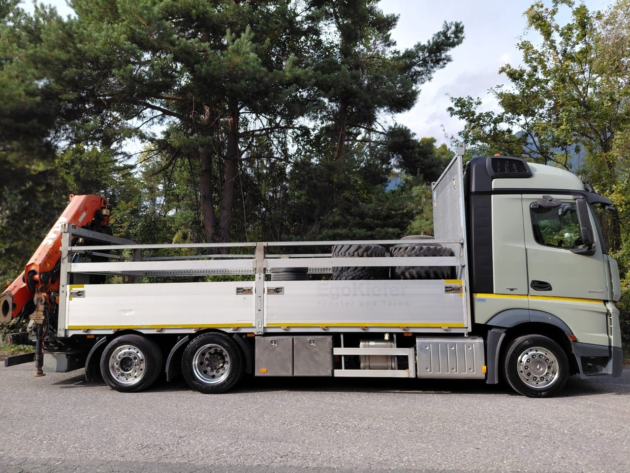 Mercedes-Benz Actros 2545 6x2, E6, Retarder, Effer 265/6S - Kamion sa dizalicom: slika 5 Mercedes-Benz Actros 2545 6x2, E6, Retarder, Effer 265/6S - Kamion sa dizalicom: slika 5