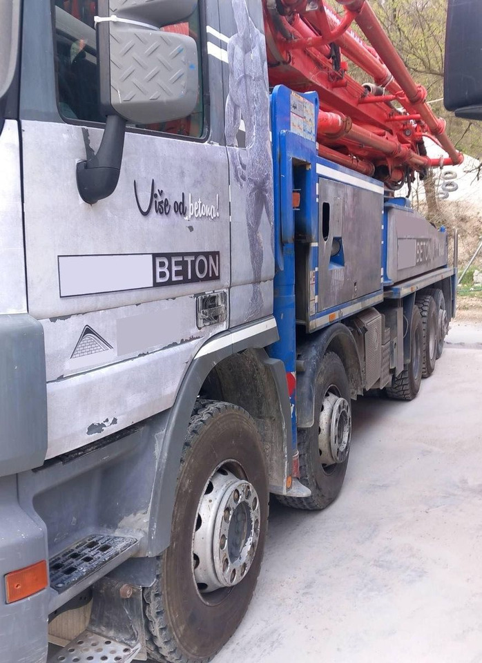 Mercedes-Benz Actros 4448 10x4, E5, MP-3, Putzmeister M46-5 - Auto pumpa za beton: slika 2 Mercedes-Benz Actros 4448 10x4, E5, MP-3, Putzmeister M46-5 - Auto pumpa za beton: slika 2
