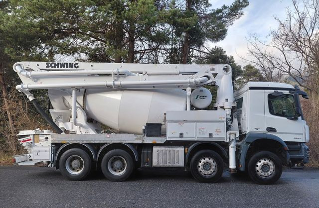 Mercedes-Benz Arocs 3243 8x4, E6, Schwing 24m, Stetter 7m3 - Auto pumpa za beton: slika 3 Mercedes-Benz Arocs 3243 8x4, E6, Schwing 24m, Stetter 7m3 - Auto pumpa za beton: slika 3