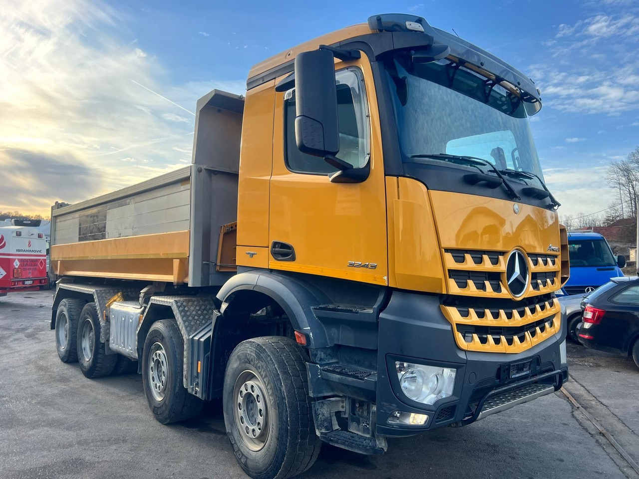 Mercedes-Benz Arocs 3243 8x4, E6, Trösch Kipper - Istovarivač: slika 1 Mercedes-Benz Arocs 3243 8x4, E6, Trösch Kipper - Istovarivač: slika 1