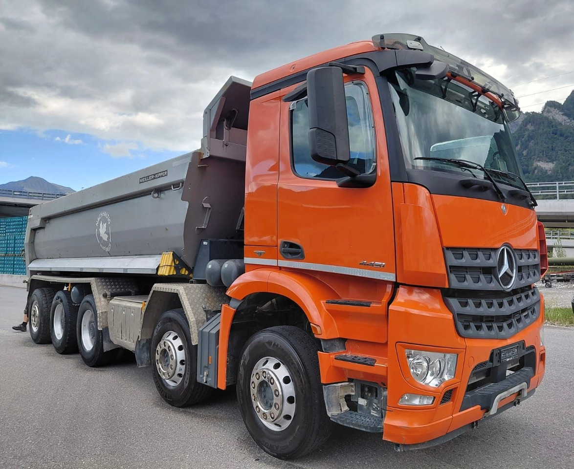 Mercedes-Benz Arocs 4451 10x4, E6, Meiller Dumper, Retarder - Istovarivač: slika 4 Mercedes-Benz Arocs 4451 10x4, E6, Meiller Dumper, Retarder - Istovarivač: slika 4