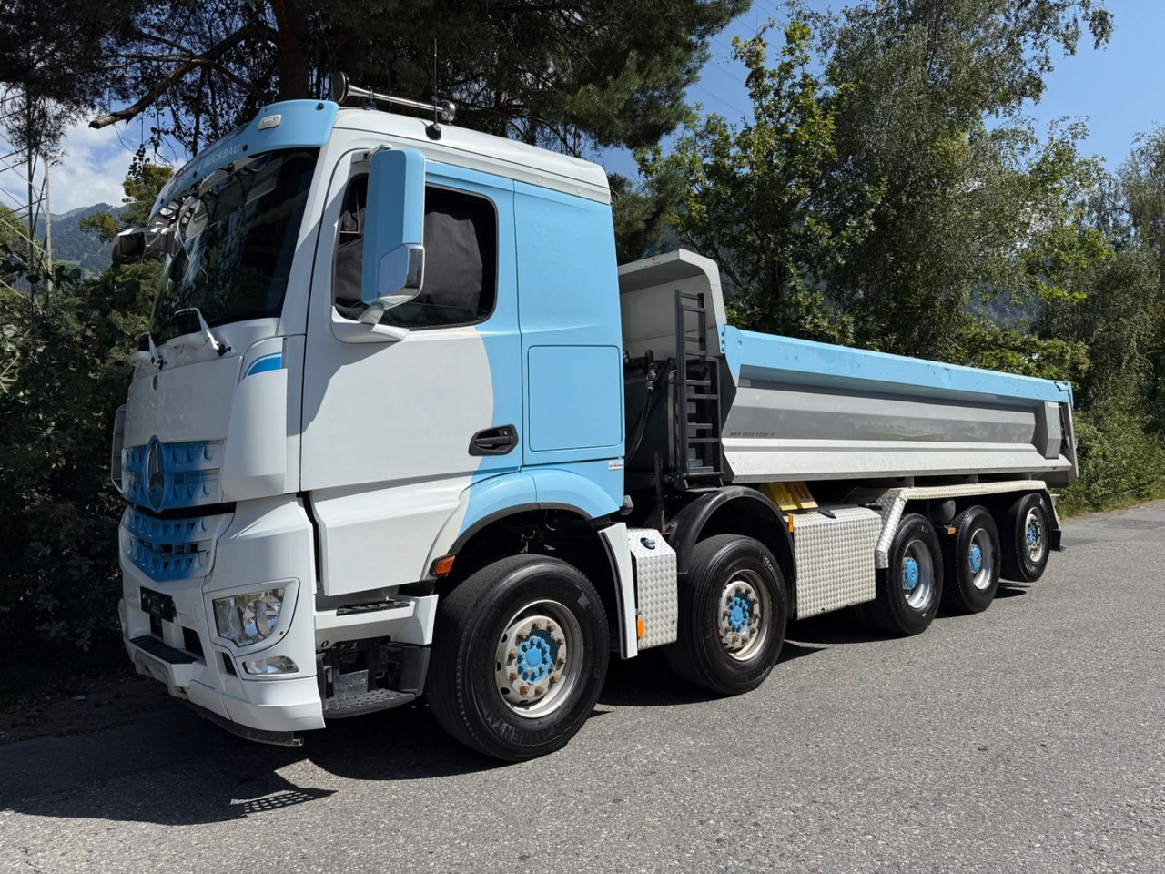 Mercedes-Benz Arocs 4451 10x4, E6, Swiss Kipper, Dumper - Istovarivač: slika 2 Mercedes-Benz Arocs 4451 10x4, E6, Swiss Kipper, Dumper - Istovarivač: slika 2