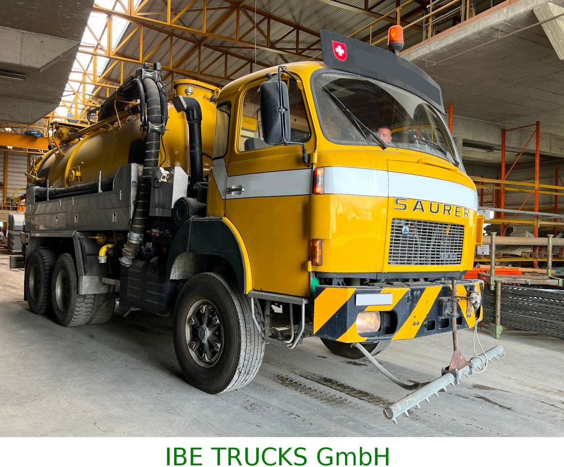 Saurer 5 DF 6x4, Kaiser - Vakuumska cisterna: slika 1 Saurer 5 DF 6x4, Kaiser - Vakuumska cisterna: slika 1