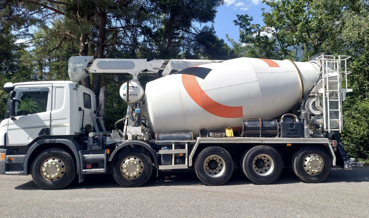 Scania P450 LB 10x4,E6,Stetter 10m³,Förderband/belt 16m - Mikser za beton: slika 3 Scania P450 LB 10x4,E6,Stetter 10m³,Förderband/belt 16m - Mikser za beton: slika 3